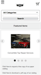 Mobile Screenshot of convertibleparts.com